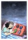 Cartoon: good night (small) by tchuntra tagged good,night
