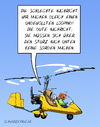 Cartoon: Kopfkino (small) by Thomas Martin tagged looping,tod,unfall,helicopter,hubschrauber
