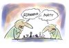 Cartoon: Schach (small) by Kossak tagged schach chess boring game langweilig spiel