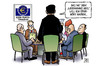 Cartoon: EZB-Rat (small) by Harm Bengen tagged ezb,zentralbank,rat,draghi,weidmann,heil,bundesbank,staatsanleihen,leitzins,eurokrise,schulden,staatsschulden,harm,bengen,cartoon,karikatur