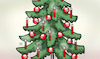 Cartoon: Giftige Weihnachtsbäume (small) by Harm Bengen tagged giftige,weihnachtsbäume,weihnachtsbaum,kugeln,totenkopf,pestizide,warnung,harm,bengen,cartoon,karikatur