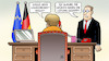Cartoon: Merkel und Lukaschenko (small) by Harm Bengen tagged merkel,lukaschenko,telefon,migration,flüchtlinge,grünen,leitung,gekappt,belarus,polen,harm,bengen,cartoon,karikatur