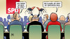 Cartoon: Ministersessel (small) by Harm Bengen tagged ministersessel,spd,parteikonvent,cdu,waehler,koalitionsverhandlungen,regierung,sozialdemokraten,mitgliederbefragung,grosse,koalition,harm,bengen,cartoon,karikatur