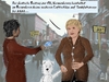 Cartoon: Klimagipfel II (small) by Dadaphil tagged klimagipfel,climate,airstrike,luftschlag,kundus,polar,bear,eisbär,copenhagen,kopenhagen,merkel,interview