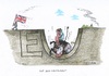 Cartoon: GB verlässt die EU (small) by mandzel tagged brexit,großbritannien,europa,austritt,negativfolgen,tiefpunkt