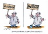 Cartoon: Im Wandel (small) by mandzel tagged flüchtlinge,deutschland,skepsis,stimmungswechsel,asylpolitik