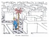 Cartoon: Irrläufer (small) by mandzel tagged trump,veränderungen,reformen,putin,klima,nahost,iran,atombombeneinsatz,mexikomauer,nato