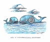 Cartoon: Südkorea jagt wieder Wale (small) by mandzel tagged walfang,südkorea,zielscheibe