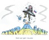 Cartoon: Ukraine-Krieg (small) by mandzel tagged russland,putin,nato,osterweiterung,ukraine,angst,krieg,europa,verluste