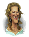 Cartoon: Meryl Streep (small) by rocksaw tagged meryl,streep,caricature