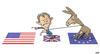 Cartoon: OPPOSITION TO BLAIR APPOINTMENT (small) by uber tagged europe,blair,commission,us,president