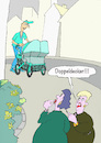 Cartoon: Doppeldecker (small) by sobecartoons tagged familie,kinder,fruchtbar,vater,ausfahrt,stolz,zwillinge