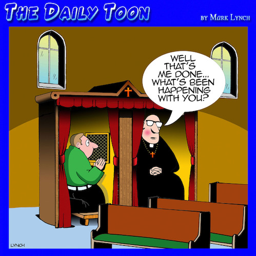 Cartoon: Priests confession (medium) by toons tagged confessional,confessions,sinners,confessional,confessions,sinners