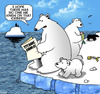 Cartoon: No one we know (small) by toons tagged titanic,polar,bears,family,disaster,accidents