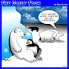 Cartoon: Polar opposites (small) by toons tagged polar,bears,penguins,opposite,animals,opposites,attract,north,pole,south