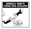 Cartoon: Ruby (small) by toons tagged trapeze,marriage,circus,affairs,romance