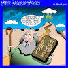 Cartoon: Ten commandments (small) by toons tagged moses,premium,upgrades,tablets