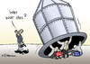 Cartoon: Bohrloch-Haube (small) by Pfohlmann tagged ölpest,ölkatastrophe,obama,usa,präsident,bp,ölfirmen,umweltverschmutzung,leck,haube,kuppel,golf,mexiko,verantwortung,schuld,verseuchung