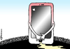 Cartoon: iPhone leckt (small) by Pfohlmann tagged karikatur,cartoon,2016,color,global,welt,usa,iphone,apple,fbi,geheimdienst,hacken,hacker,datenschutz,code,smartphone,scham,leck,terror,terrorismus,terrorabwehr,daten