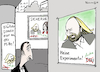 Cartoon: Keine Experimente! (small) by Pfohlmann tagged 2019,deutschland,grüne,hofreiter,fraktion,fraktionsvorsitz,özdemir,kandidatur,kampfkandidatur,cdu,konservativ,plakat,sicherheit,mitte,slogan,adenauer