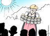 Cartoon: Merkel bedient (small) by Pfohlmann tagged karikatur,cartoon,2015,color,farbe,deutschland,global,g7,gipfel,gipfeltreffen,schloss,elmau,bayern,merkel,bundeskanzlerin,gastgeberin,bier,brauchtum,bayerisch,klima,handel,seuchen,krieg,flucht,frauen,bierkrüge,staatschefs,regierungsschefs,idylle