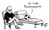Cartoon: Torschusspanik (small) by Pfohlmann tagged freud,couch,analyse,fußball,panik