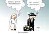 Cartoon: Entlassungen (small) by Erl tagged entlassung,bagatelle,sechs,maultaschen,millionen,abfindunf,manager,altenpflegerin,ungerechtigkeit