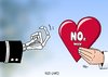 Cartoon: Red Card (small) by Erl tagged norway,attack,assault,terrorism,war,hate,death,answer,reaction,considerateness,love,solidarity,norwegen,anschlag,attentat,terror,krieg,hass,gewalt,tod,reaktion,besonnenheit,liebe,zusammenhalt