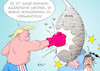 Cartoon: Trump Iran II (small) by Erl tagged politik,usa,präsident,donald,trump,kündigung,rückzug,atomabkommen,iran,sanktionen,gefahr,wirtschaft,drohungen,eu,europa,stier,unternehmen,geschäfte,boxen,boxer,treffer,wespennest,wespen,bienen,honigbienen,karikatur,erl