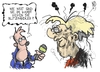 Cartoon: Blitzhändler (small) by Kostas Koufogiorgos tagged börse,merkel,computer,blitz,handel,wirtschaft,finanzmarkt,regulierung,karikatur,kostas,koufogiorgos