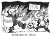 Cartoon: Brasilianische Spiele (small) by Kostas Koufogiorgos tagged brasilien,fussball,demonstration,polizei,protest,wm,weltmeisterschaft,karikatur,koufogiorgos