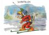 Cartoon: dopathlon (small) by Kostas Koufogiorgos tagged doping,biathlon,olympische,spiele