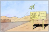 Cartoon: Ende Afghanistan (small) by Kostas Koufogiorgos tagged karikatur,koufogiorgos,illustration,cartoon,afghanistan,august,evakuierung,flugzeug,luftwaffe