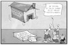 Cartoon: Grundsteuerreform (small) by Kostas Koufogiorgos tagged karikatur,koufogiorgos,illustration,cartoon,grundsteuer,reform,miete,preise,haus,wohnung,soziales,mietpreis,wucher