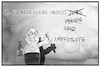 Cartoon: Impfstoff-Mangel (small) by Kostas Koufogiorgos tagged karikatur,koufogiorgos,illustration,cartoon,covid,corona,impfung,impfstoff,spritze,ausländer,rassismus,diskriminierung