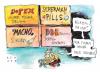 Cartoon: Neue Sponsoren (small) by Kostas Koufogiorgos tagged radsport,doping,blut,deutschland,tour,de,france,kostas,koufogiorgos