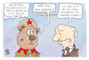 Cartoon: Putin braucht einen Sieg (small) by Kostas Koufogiorgos tagged karikatur,koufogiorgos,putin,sieg,bingo,maumau,parade,russland,bär