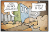 Cartoon: UN-Klimakonferenz (small) by Kostas Koufogiorgos tagged karikatur,koufogiorgos,illustration,cartoon,un,klima,new,york,klimakonferenz,weltfrieden,vereinte,nationen,tagung,umwelt,politik