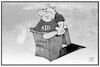 Cartoon: Verdachtsfall AfD (small) by Kostas Koufogiorgos tagged karikatur,koufogiorgos,illustration,cartoon,afd,partei,beobachtung,verdachtsfall,abfall,müll,demokratie,verfassungsschutz