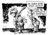 Cartoon: Wir haben keine Daten gelöscht. (small) by Kostas Koufogiorgos tagged bundeswehr,daten,jung
