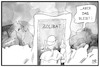 Cartoon: Zölibat (small) by Kostas Koufogiorgos tagged karikatur,koufogiorgos,illustration,cartoon,zölibat,papst,kirche,katholisch,missbrauch,bollwerk,tradition,franziskus