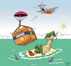 Cartoon: Inselwitz Nr 98765432156743298 (small) by JotKa tagged inselwitz,seenot,insel,mann,strandung,seenotrettung,sar,flugzeug,sonne,sonnenbrand,sonnencreme,meer,ozean,see,palmen,fallschirm,hai,raubfisch