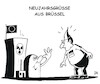 Cartoon: Neujahrsgrüsse aus Brüssel (small) by JotKa tagged klimaschutz,grüne,energie,erderwärmung,umwelt,klimaneutralität,kernenergie,gaskraftwerke,eu,europäische,union,berlin,klimaaktivisten,politiker,kommission