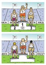 Cartoon: Olympic games (small) by JotKa tagged rio,olympic,games,olympische,spiele,ioc,doping,russland,sport,schwimmen,swimming,dopingskandal