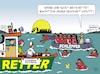 Cartoon: Private Seenotretter (small) by JotKa tagged seenot,retter,migration,kriegsflüchtlinge,wirtschaftsasylanten,schlepper,asylindustrie,afrika,europa,mittelmeer
