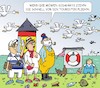 Cartoon: Wenn die Möwen (small) by JotKa tagged urlaub erholung küste touristen tourismus leuchtturm möwen vogelflug rettungsring flucht reisen