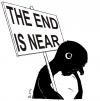 Cartoon: The End is Near (small) by Penguin_guy tagged global,warming,war,krieg,endzeit,erderwaermung,treibhauseffekt,pinguin,penguin,animals,tiere,thomas,baehr,klimawandel,climate,change