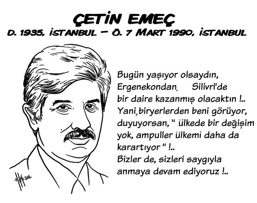 Cartoon: journalist Cetin Emec (medium) by <b>Hilmi Simsek</b> tagged murdered ... - journalist_cetin_emec_1180645