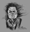 Cartoon: sketch of Michael Jackson (small) by jit tagged sketch,of,michael,jackson