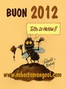 Cartoon: Fly s new year (small) by Roberto Mangosi tagged new year 2012